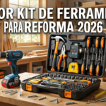 magem realista e atrativa para capa de blog sobre "Kit de Ferramentas para Reforma Completa 2026".