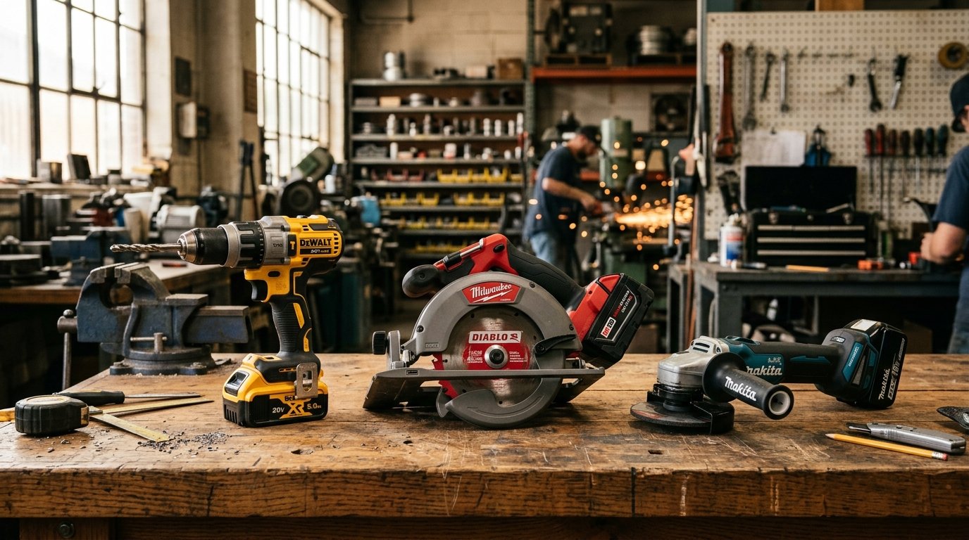 Tecnologia Brushless: Por Que as Novas Ferramentas São Mais Potentes 1 Ferramentas com Tecnologia Brushless